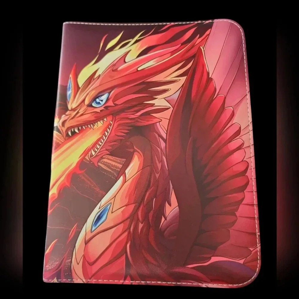 Trading Card Binder, 4 pocket pages, 440 Pockets Card Binder,55 sheets